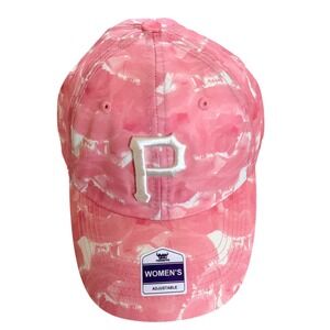 Fan Favorite MLB Pittsburgh Pirates Women's Pink Watercolor Adjustable Hat Cap